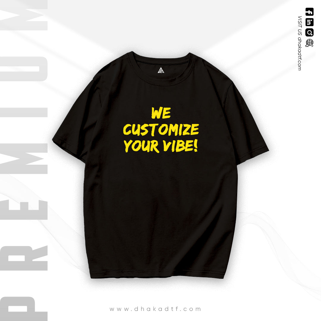 Dropshoulder T-Shirt (MOQ 50 Pcs)